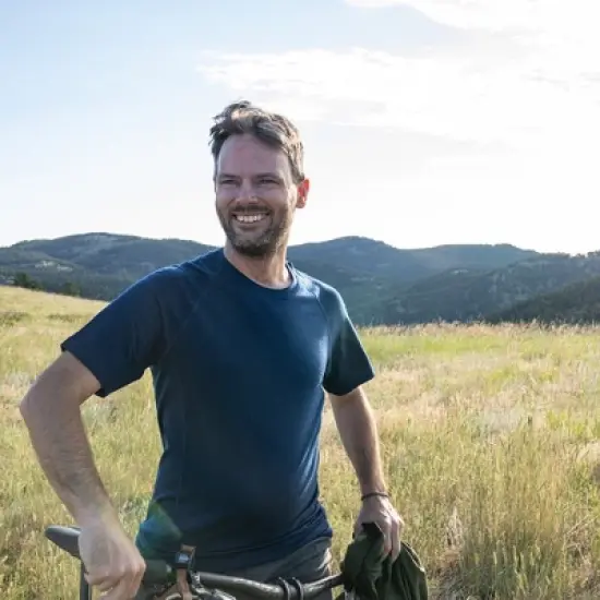 Minus33 Merino Wool Micro Weight - Men's Wool Raglan T-Shirt Woolverino Navy XL image {4}