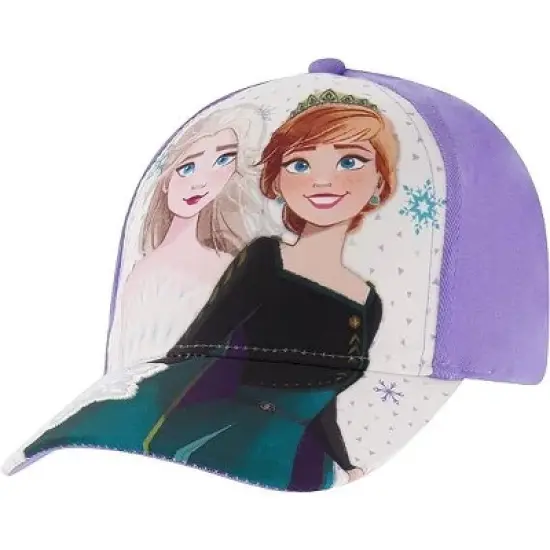 Disney Frozen Elsa and Anna Girls Baseball Hat image {6}