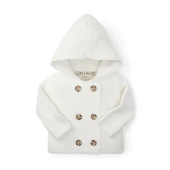 Hope & Henry Baby Faux Fur Hooded Sweater image {5}