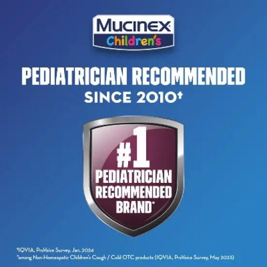 Mucinex Children's Cough Medicine - Cherry Liquid - 4 fl oz image {2}