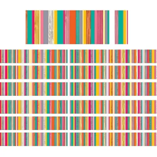 Teacher Created Resources Tropical Punch Straight Border Trim 35 Feet Per Pack 6 Packs (TCR2658-6) image {2}