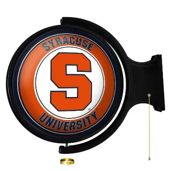 University Original Round Rotating Lighted Wall Sign image {79}