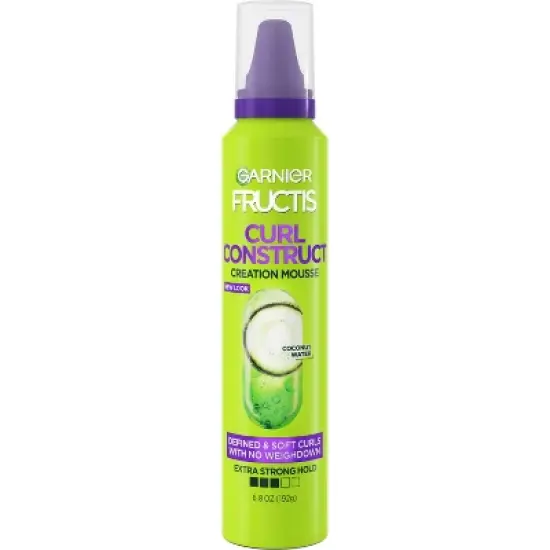 Garnier Fructis Style Curl Construct Creation Hair Mousse - 6.8oz image {9}