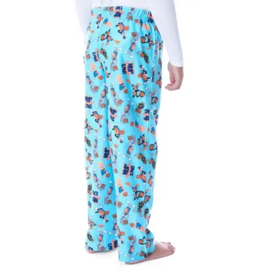 Space Jam A New Legacy Boys' Allover Character Loungewear Pajama Pants Blue image {1}