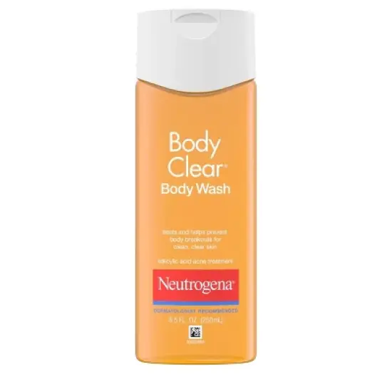 Neutrogena Body Clear Acne Body Wash with Glycerin for Breakout Treatment - 8.5 fl oz image {9}