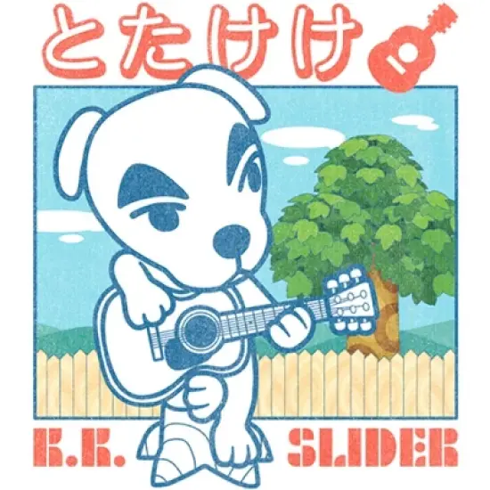 Men's Nintendo Totakeke K.K. Slider Guitar Sweatshirt image {1}