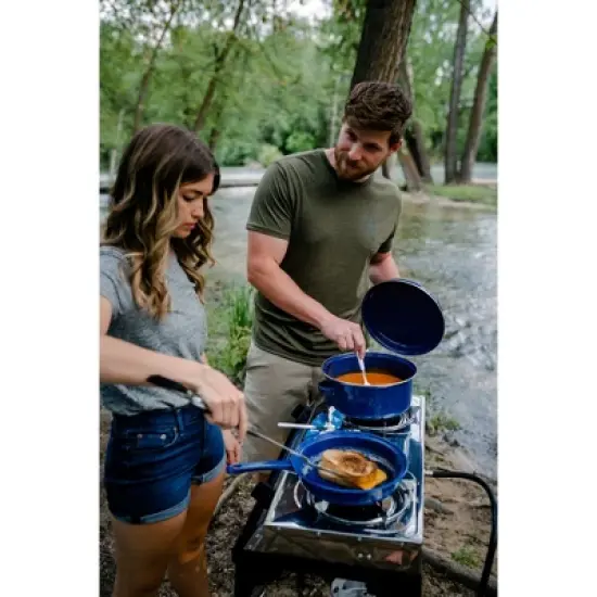 Stansport Enamel 10" Skillet Fry Pan image {6}