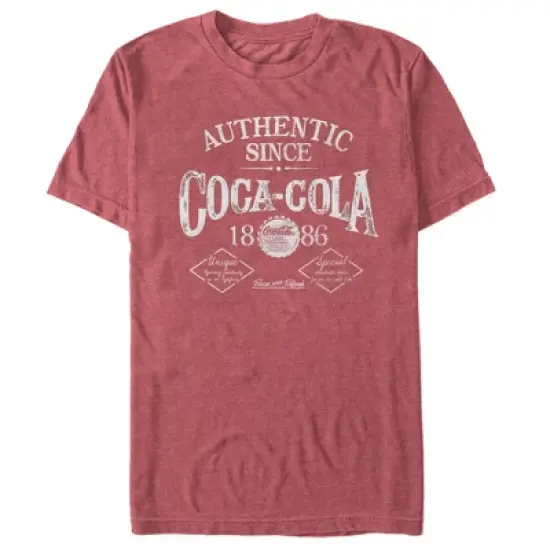 Men's Coca Cola Authentic Since 1886 T-Shirt image {6}