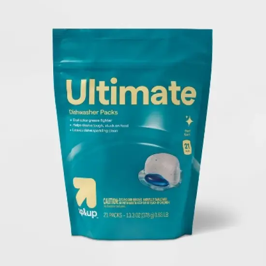 Ultimate Dishwasher Detergent Packs - up&up&trade; image {3}