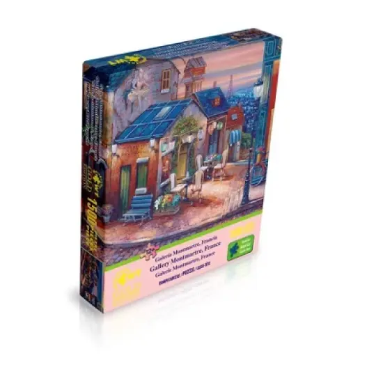 Wuundentoy Gold Edition: Gallery Montmartre France Jigsaw Puzzle - 1500pc image {3}