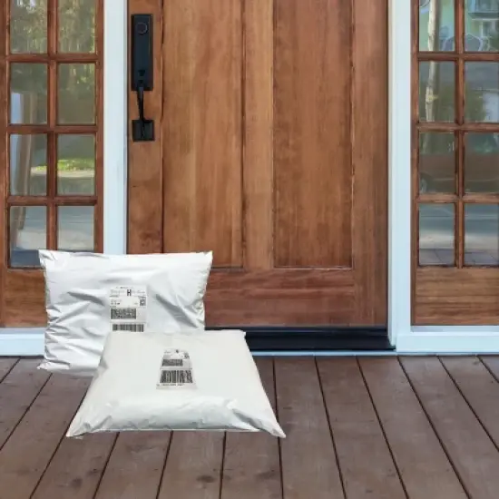 UOFFICE Pack of 250 Poly Mailers Bags 19"x24" - #7 White Self-Sealing Envelopes image {8}