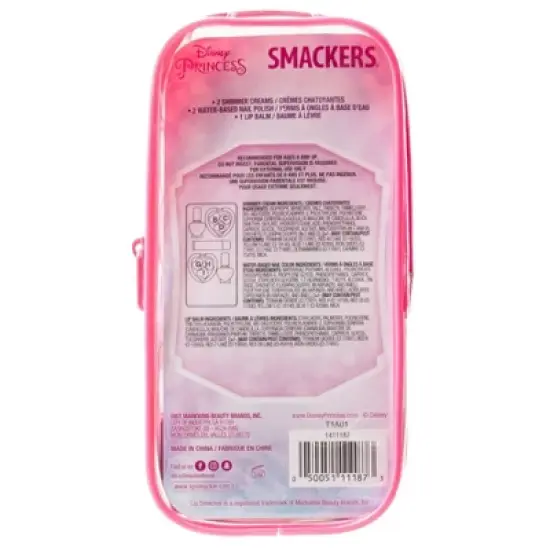 Lip Smacker Pouch Color Cosmetic Set - Princess - 5pc image {3}