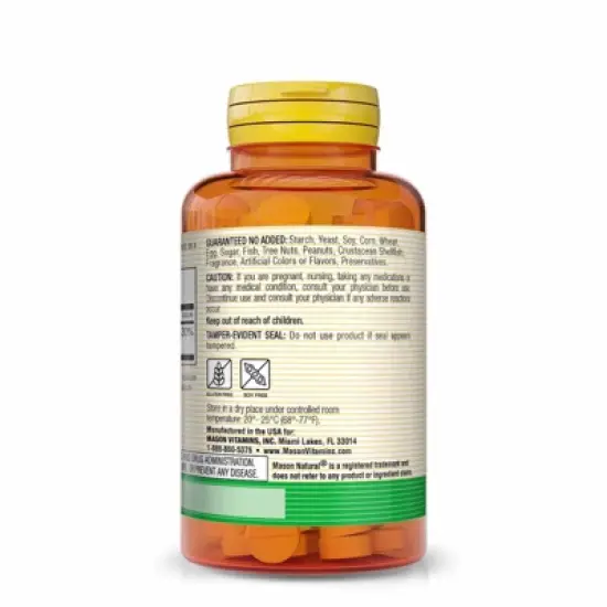Mason Natural Folic Acid 800 Mcg image {2}
