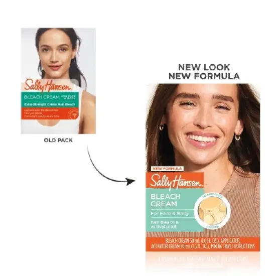 Sally Hansen Bleach Cream For Face & Body - 1.6oz image {6}