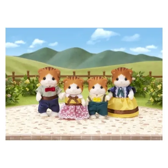 Calico Critters Maple Cat Family image {3}