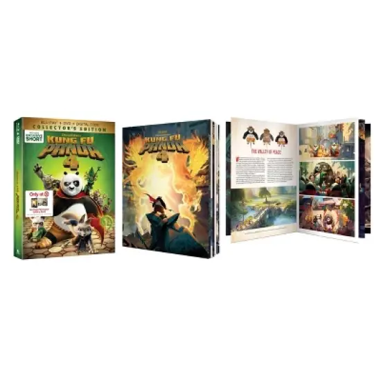 Kung Fu Panda 4 (Blu-ray + DVD + Digital) (Target Exclusive) image {1}