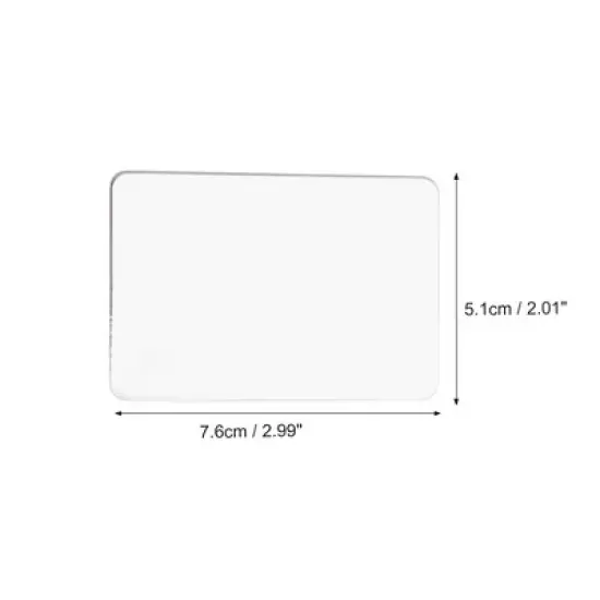 Unique Bargains Leightweight Nail Art Palette Silver Tone 1 Set image {3}