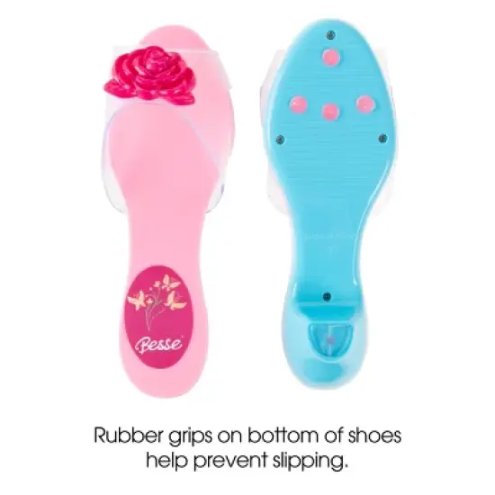 Toy Time Kids' Princess Dress-Up Accessory Set - 4 Pairs of Shoes, 3 Bracelets, 3 Rings, and 2 Pairs of Earrings image {2}