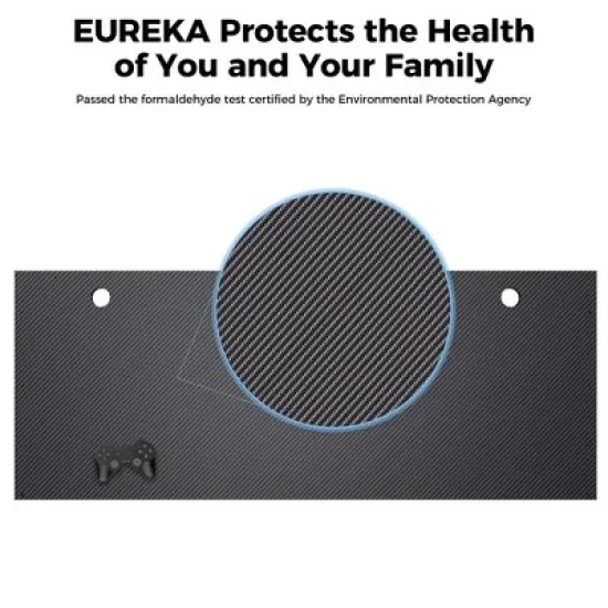 60x23 Gaming Desk with Z Shaped Legs,Black,25.20" D x 61.50'' W x 30.71" H image {7}