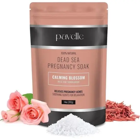 Pavelle Dead Sea Pregnancy Magnesium Flakes Salt Bath - 14 oz image {6}