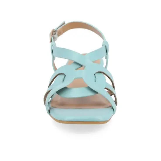 Journee Collection Womens Alorra Tru Comfort Foam Buckle Flat Sandals image {5}