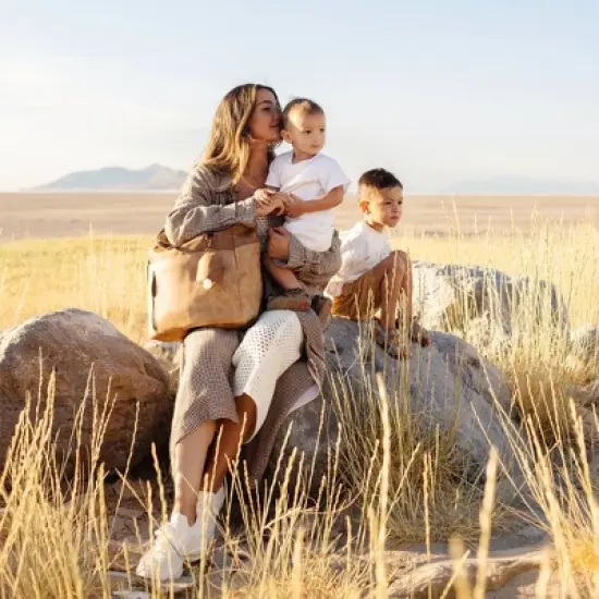 Petunia Pickle Bottom Tempo Backpack - Brioche image {6}