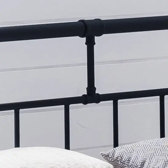 Mowry Industrial Iron Bed - Christopher Knight Home image {4}