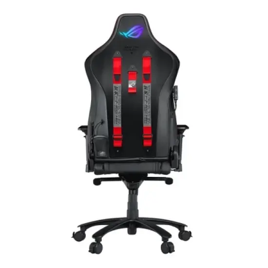 ASUS ROG SL300C ROG Chariot RGB Gaming Chair Memory Foam Lumbar Support, 4D Adjustable Armrest, Reclining Backrest, Breathable Leatherette Material image {5}