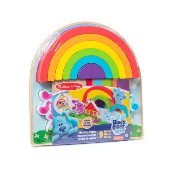 Melissa & Doug Blues Clues & You! Rainbow Stacker Puzzle image {4}