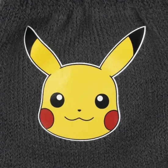 Pokemon Character Collage Youth Cuffed Beanie and Gloves Set image {4}