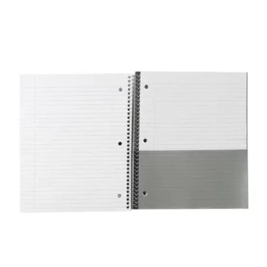 C-Line&reg; 5-Subject Notebook, Wide Ruled, 180 Sheets, Assorted Colors image {5}