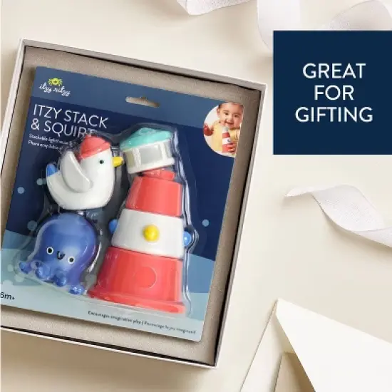 Itzy Ritzy Nautical Bath Stack Set - 5pc image {5}