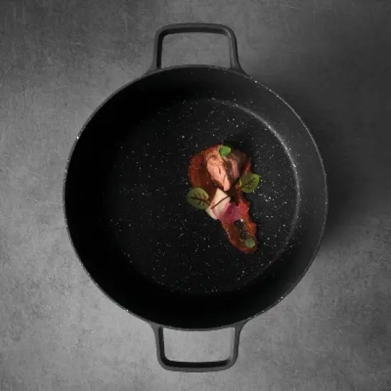 BergHOFF GEM 9Pc Nonstick Cookware Set, Black image {8}