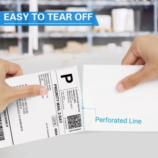 LotFancy 4x6 Thermal Labels, 1000 Shipping Labels, 4 Rolls-250 Labels per Roll image {5}