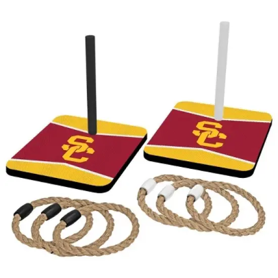 NCAA USC Trojans Quoits Ring Toss Game Set image {1}