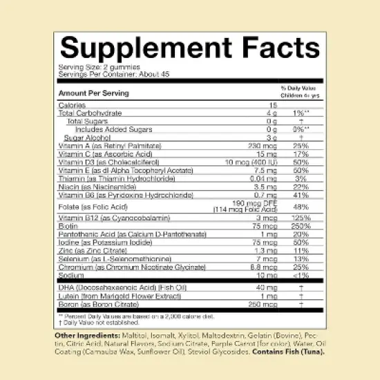 ChildLife Essentials Kids Multivitamin Gummies - Lemon Strawberry - 90ct image {6}