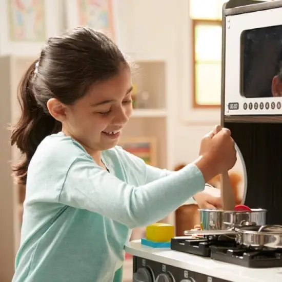 Melissa & Doug Chef's Kitchen Pretend Play Set - Charcoal image {1}