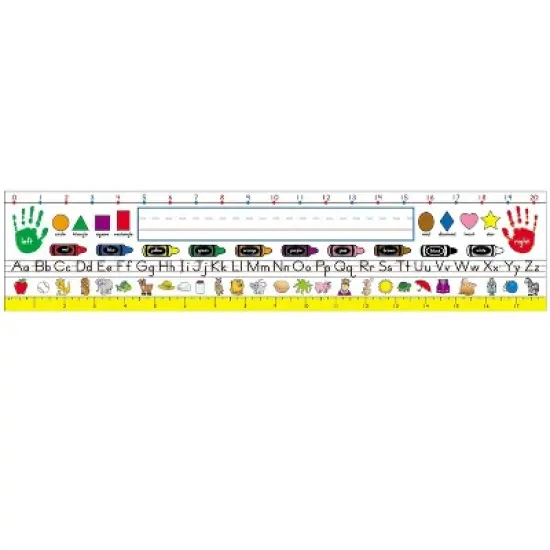 Carson Dellosa Education Traditional Manuscript Name Plates, Grade K-3, 36 Per Pack, 3 Packs image {1}