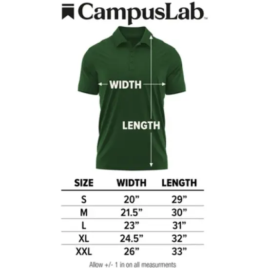 Men's Binghamton University Adult Polo Left Chest Logo image {5}