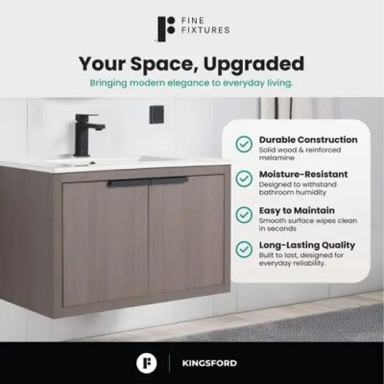 Fine Fixtures Kingsford Vanity image {5}