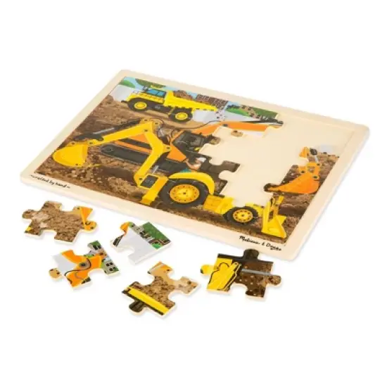 Melissa & Doug Jigsaw Puzzle 3pc Bundle Farm and Construction and Pets image {2}