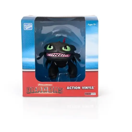 The Loyal Subjects How To Train Your Dragon 6"-7" Action Vinyl: Toothless image {3}