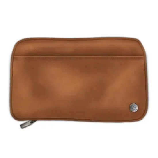 ASMBLD Faux Leather Tech Organizer Tan image {5}
