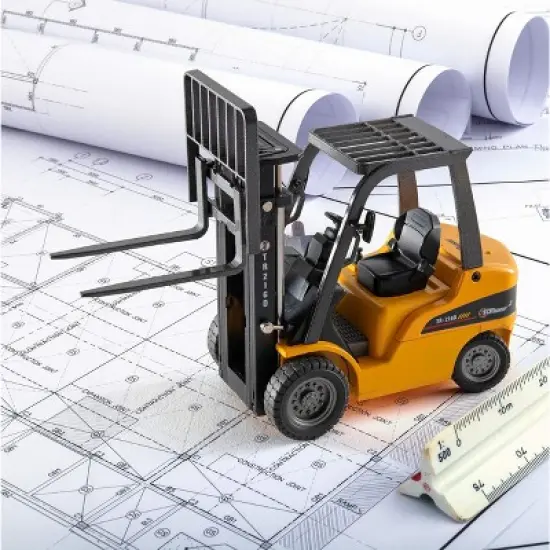 Top Race Metal Diecast Construction Toys - 2 Pack image {1}