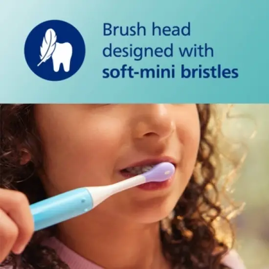 Philips Sonicare One for Kids' Oral Care Refill - Purple - 2pk image {8}