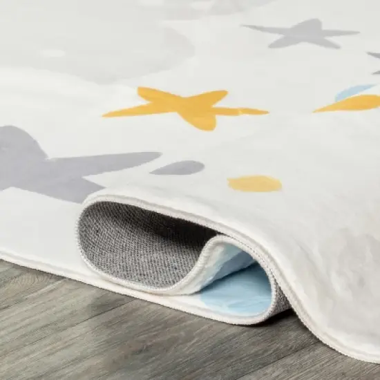 nuLOOM Sweet Dreams Machine Washable Kids Area Rug image {3}