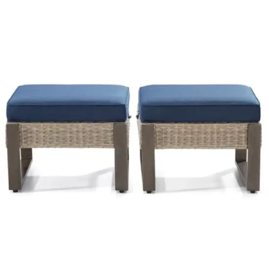 UPTIOT Outdoor Ottoman with Cushion image {11}