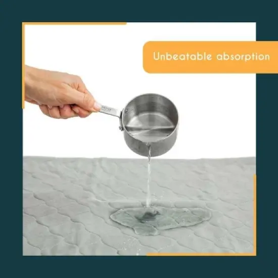 rocket & rex Washable Reusable Pee Pads for Dogs - M image {2}