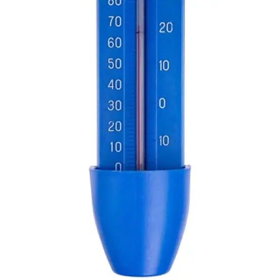 Northlight Easy Read Swimming Pool Thermometer with Cord 6.5" -  Blue/White image {2}