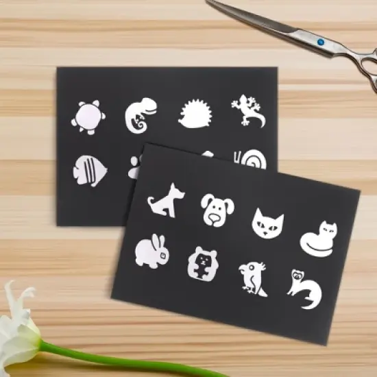 Bright Creations 24 Pack Magnetic Sheets for Die Cuts, 5x7 In, Non-Adhesive, Easy-To-Cut for Crafts, Storage, Refrigerator image {3}